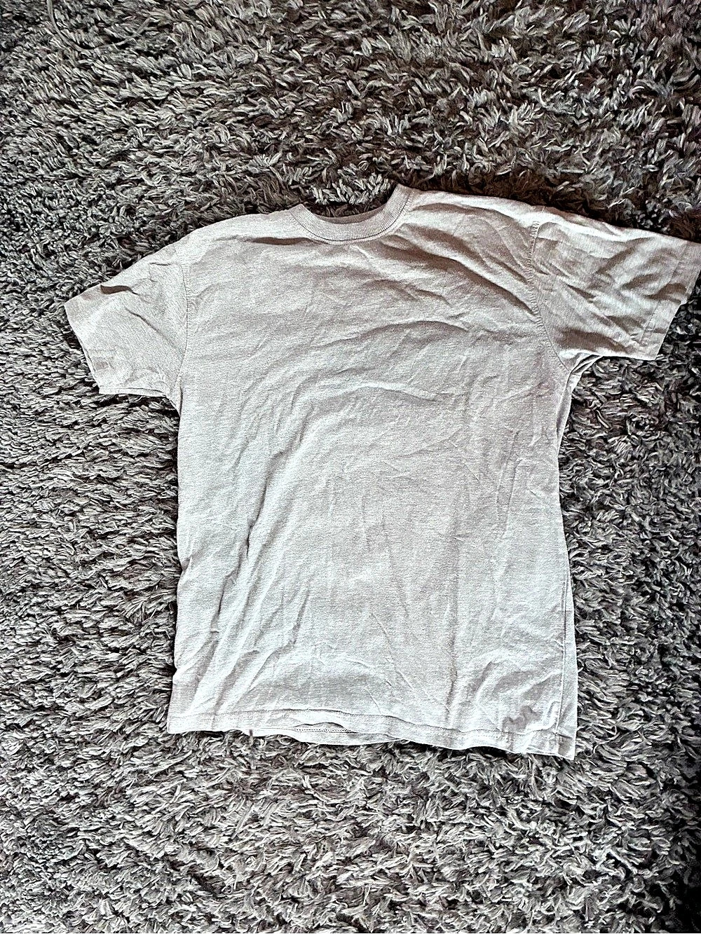 Nasty Gal Short Sleeve T-Shirt in Gray Size 2